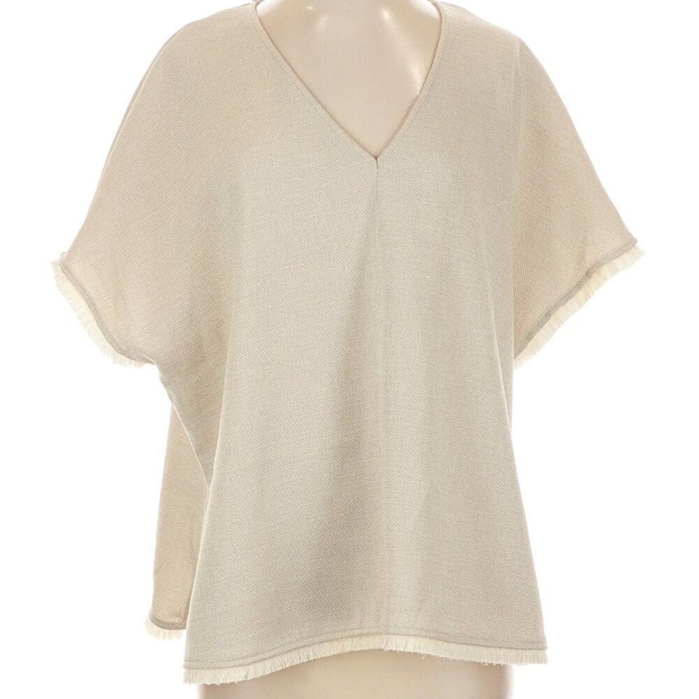 Marie Oliver Oversized Pullover with Beautiful Fringe Detail